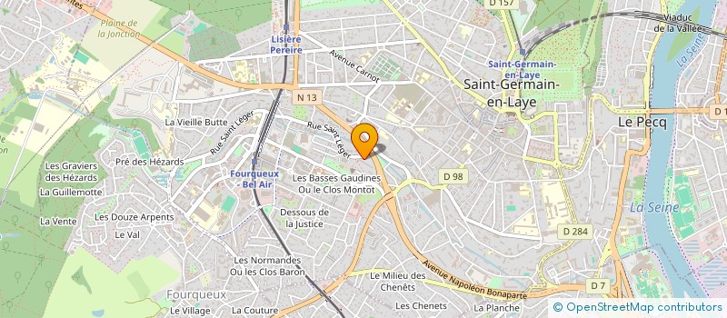 localisation de l'entreprise MAISON NEUVE  SAINT-GERMAIN-EN-LAYE