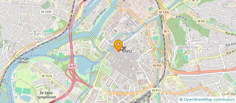 localisation de l'entreprise MAISON NICOLAS  METZ