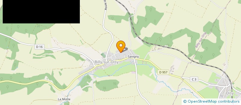 localisation de l'entreprise MAISON NICOLAS à BILLY-SUR-OISY