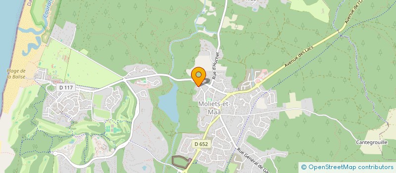 localisation de l'entreprise MAISON NICOLE  MOLIETS-ET-MAA