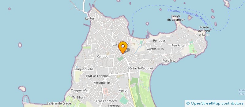 localisation de l'entreprise MAISON NOCHEZ à CARANTEC