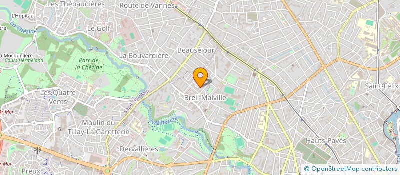 localisation de l'entreprise MAISON NOIRE à NANTES