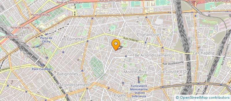 localisation de l'entreprise MAISON NOTRE DAME DU SACRE COEUR à PARIS