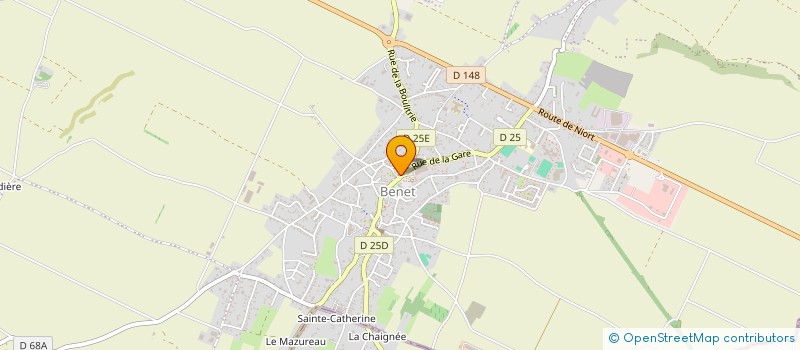 localisation de l'entreprise MAISON NOVATI  BENET