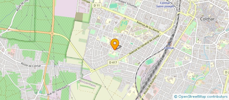 localisation de l'entreprise MAISON NWAR  COLMAR