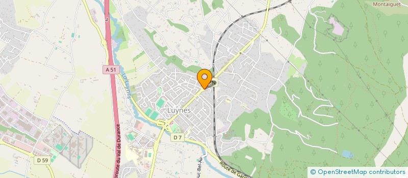 localisation de l'entreprise MAISON ONA - BIEN-ETRE ET MOUVEMENT  AIX-EN-PROVENCE