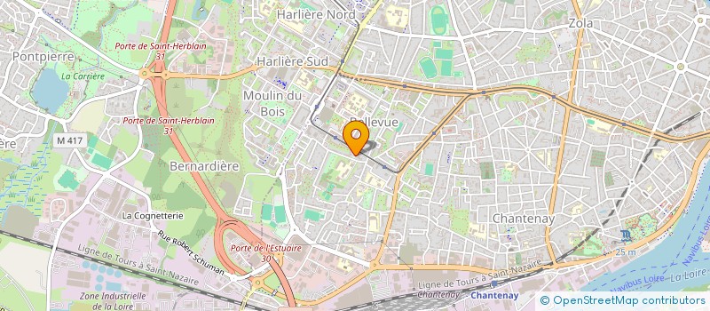 localisation de l'entreprise MAISON ONUR  NANTES