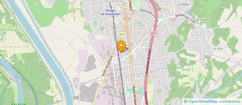 localisation de l'entreprise MAISON ORDEK à ROUSSILLON