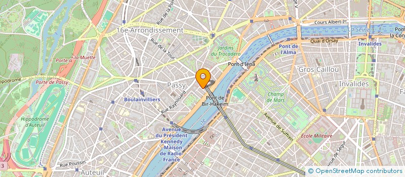 localisation de l'entreprise MAISON OREL  PARIS