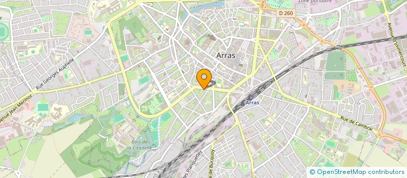 localisation de l'entreprise MAISON ORGANISME SOCIAUX à ARRAS