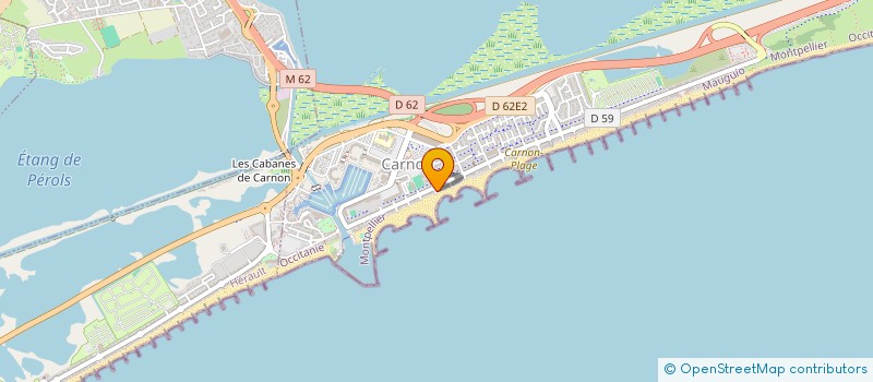 localisation de l'entreprise MAISON ORSSAUD à MONTPELLIER