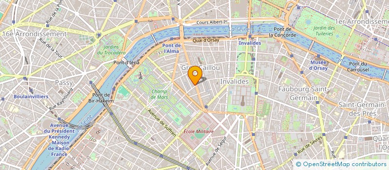localisation de l'entreprise MAISON ORZAC à PARIS