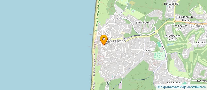 localisation de l'entreprise MAISON PADA  LACANAU