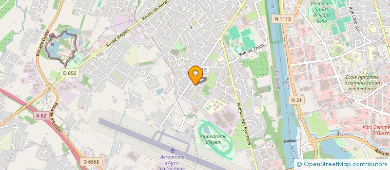 localisation de l'entreprise MAISON PALISSY PATRIMOINE  LE PASSAGE