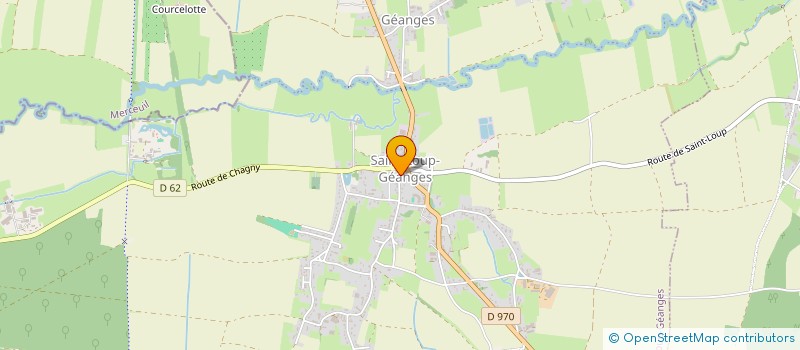 localisation de l'entreprise MAISON PALLEGOIX ANTIQUITES  SAINT-LOUP-GEANGES