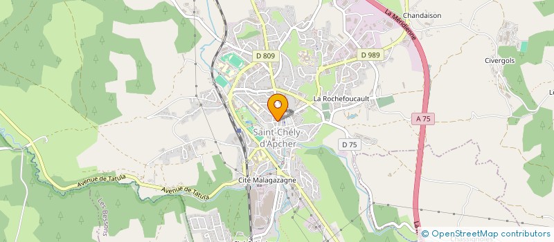 localisation de l'entreprise MAISON PARAN à SAINT-CHELY-D'APCHER