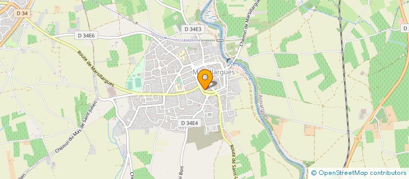 localisation de l'entreprise MAISON PARENTE  MARSILLARGUES