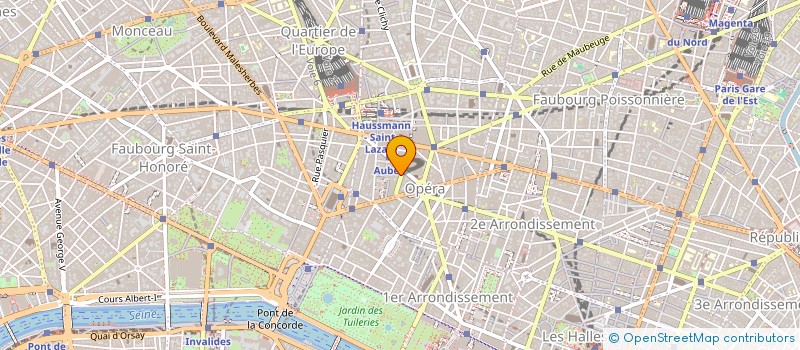 localisation de l'entreprise MAISON PARIS  PARIS