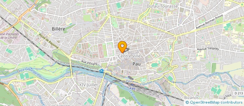 localisation de l'entreprise MAISON PAROISSIALE ST JACQUES à PAU