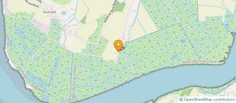 localisation de l'entreprise MAISON PARPILLON  SAINT-LAURENT-DE-LA-PREE