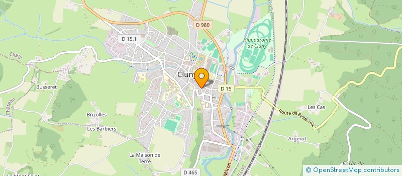 localisation de l'entreprise MAISON PASSE-TEMPS à CLUNY