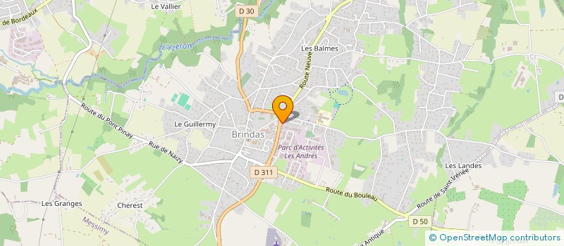 localisation de l'entreprise MAISON-PASSION ORGANISATION à BRINDAS