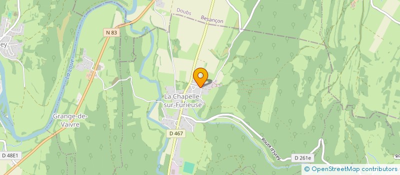 localisation de l'entreprise MAISON PATAPON  LA CHAPELLE-SUR-FURIEUSE