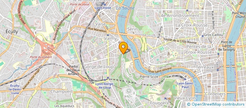 localisation de l'entreprise MAISON PAYSANNES EN AUVERGNE- RHONE ALPES (MFP AUVERGNE- RHONE ALPES)  LYON 9EME