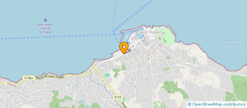 localisation de l'entreprise MAISON PEARL  SAINT-TROPEZ