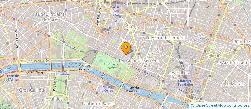 localisation de l'entreprise MAISON PERE à PARIS