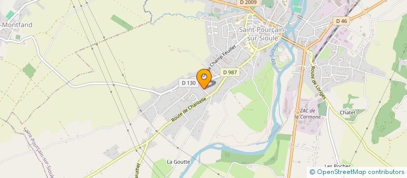 localisation de l'entreprise MAISON PETILLAT à MEILLARD