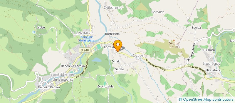 localisation de l'entreprise MAISON PETRICORENA à SAINT-ETIENNE-DE-BAIGORRY