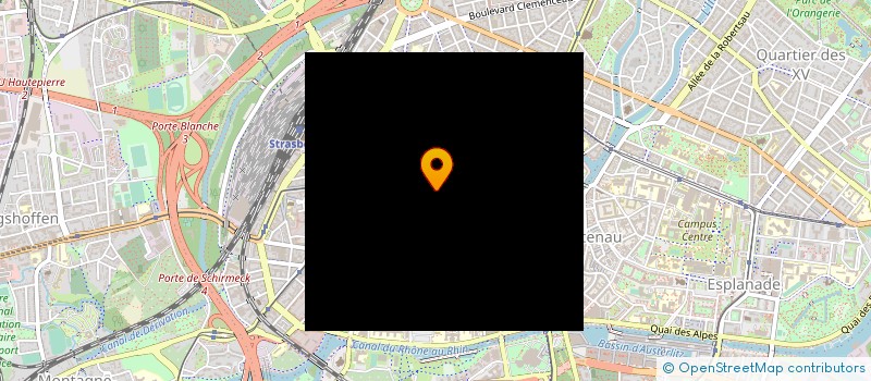 localisation de l'entreprise MAISON PETZOLD KAPS THIERRY à STRASBOURG