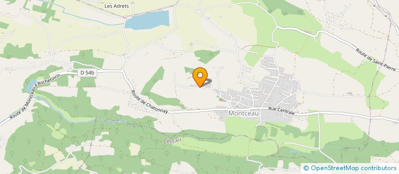 localisation de l'entreprise MAISON PEYTAVI  RUY-MONTCEAU