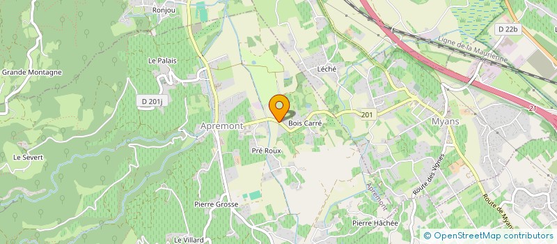 localisation de l'entreprise MAISON PHILIPPE VIALLET à APREMONT
