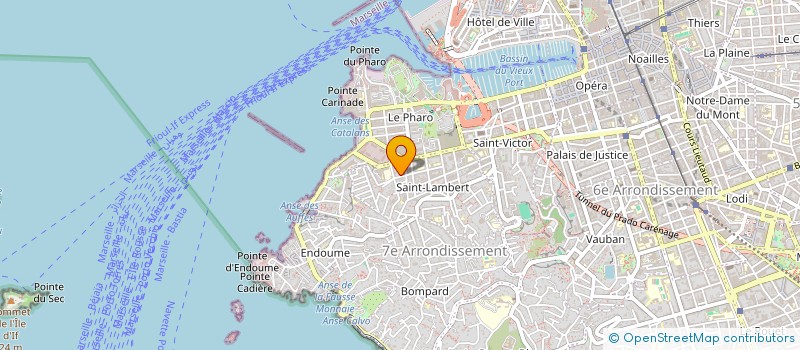 localisation de l'entreprise MAISON PHIOU  MARSEILLE