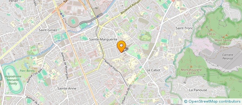 localisation de l'entreprise MAISON PHOCEENNE à MARSEILLE