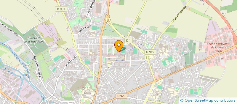 localisation de l'entreprise MAISON PICARDE à AMIENS