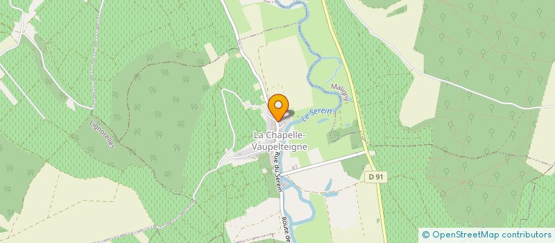 localisation de l'entreprise MAISON PICQ ET GAUMONT  LA CHAPELLE-VAUPELTEIGNE