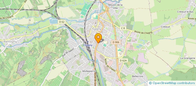 localisation de l'entreprise MAISON PIERRE & JEAN  CHAGNY