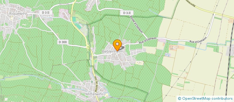 localisation de l'entreprise MAISON PIERRE SPARR SUCCESSEURS à BEBLENHEIM