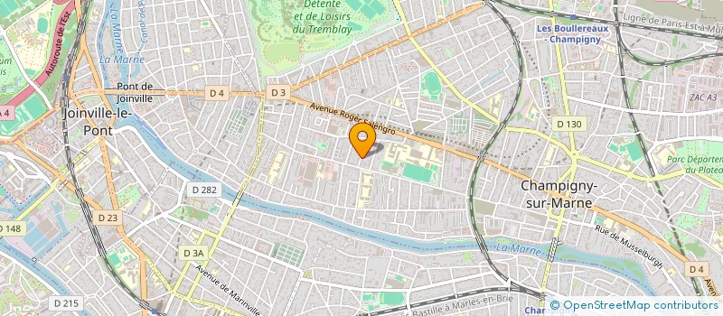 localisation de l'entreprise MAISON PING AN à CHAMPIGNY-SUR-MARNE