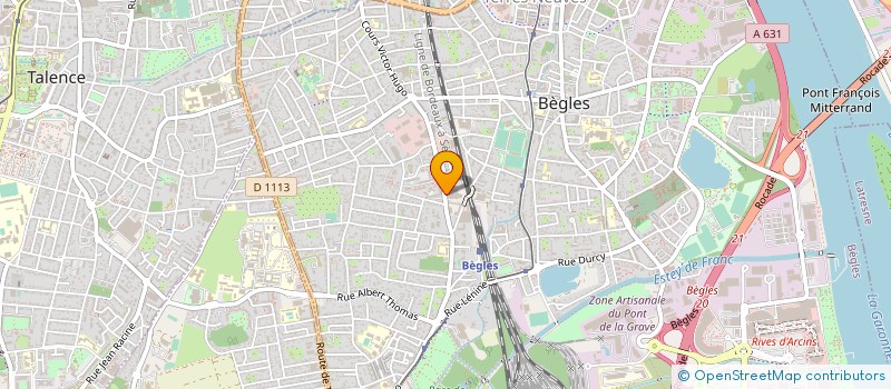 localisation de l'entreprise MAISON PIP à BEGLES