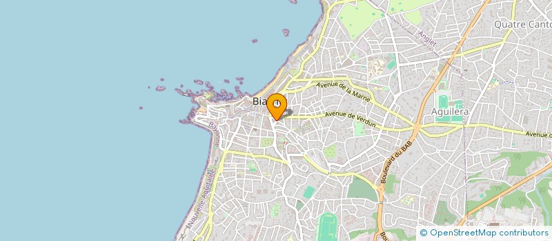 localisation de l'entreprise MAISON PLAISIR à BIARRITZ