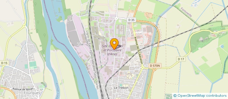 localisation de l'entreprise MAISON PLATA à ARLES