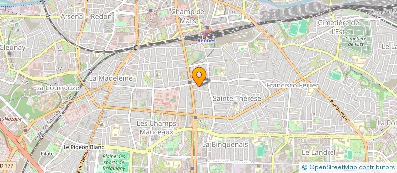 localisation de l'entreprise MAISON PLOUGASTEL  RENNES