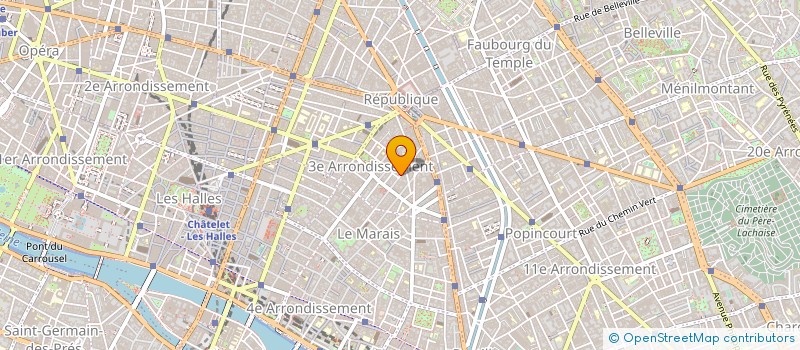 localisation de l'entreprise MAISON PLUME  PARIS