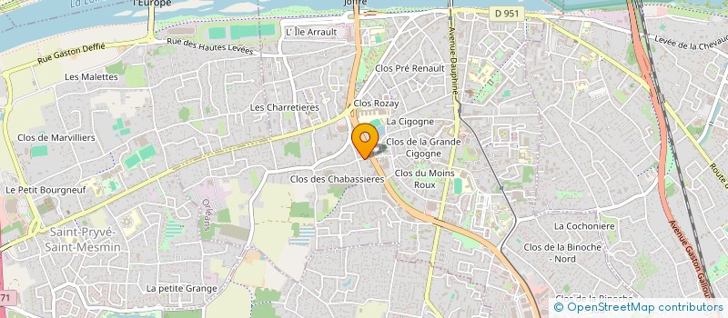 localisation de l'entreprise MAISON PLUS à ORLEANS