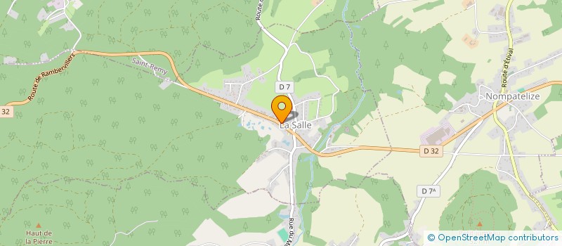 localisation de l'entreprise MAISON POIREL  LA SALLE