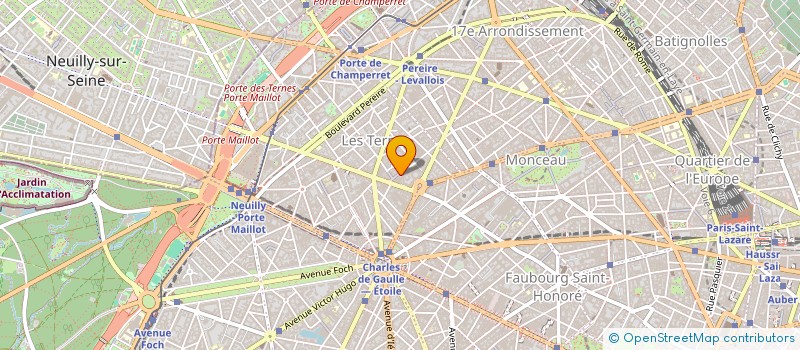 localisation de l'entreprise MAISON PONCELET  PARIS